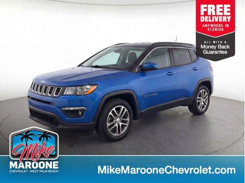 Laser Blue Pearlcoat 2018 Jeep Compass Latitude