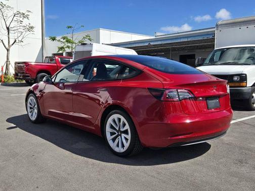 Red Multi-Coat 2022 Tesla Model 3 Standard Range
