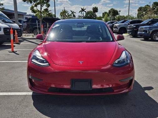 Red Multi-Coat 2022 Tesla Model 3 Standard Range