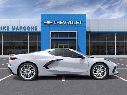 Arctic White 2026 Chevrolet Corvette Stingray w/3LT