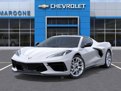 Arctic White 2026 Chevrolet Corvette Stingray w/3LT