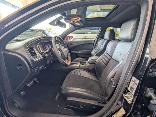 Pitch Black Clearcoat 2023 Dodge Charger SRT Hellcat Widebody Jailbreak