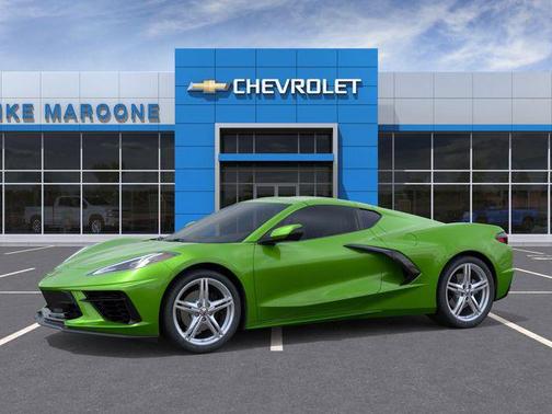Roswell Green Metallic 2026 Chevrolet Corvette Stingray w/1LT