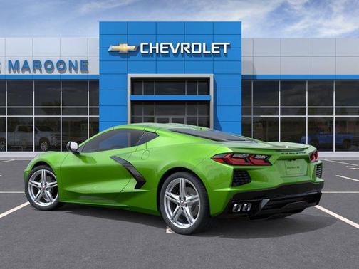 Roswell Green Metallic 2026 Chevrolet Corvette Stingray w/1LT