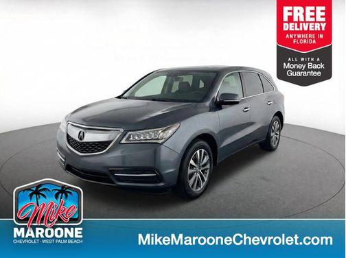 Graphite Luster Metallic 2014 Acura MDX 3.5L Technology Package