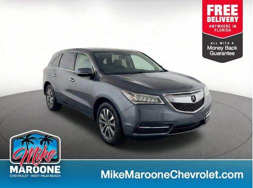 Graphite Luster Metallic 2014 Acura MDX 3.5L Technology Package