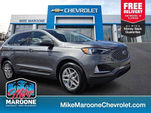Gray Metallic 2024 Ford Edge SEL