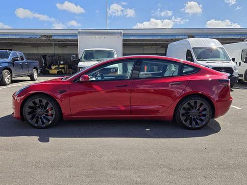 White 2023 Tesla Model 3 Performance