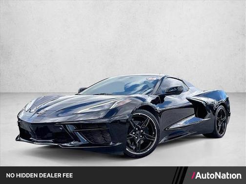 Black 2024 Chevrolet Corvette Stingray w/3LT