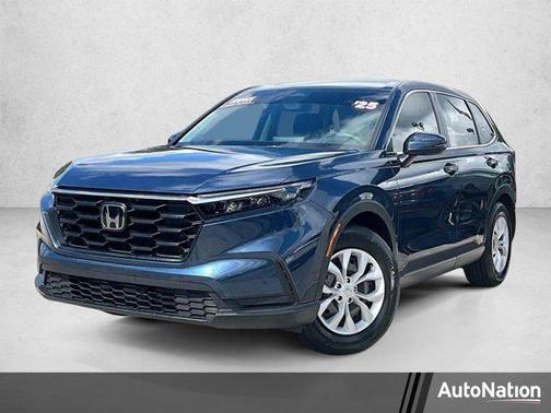 Canyon River Blue Metallic 2025 Honda CR-V LX 2WD