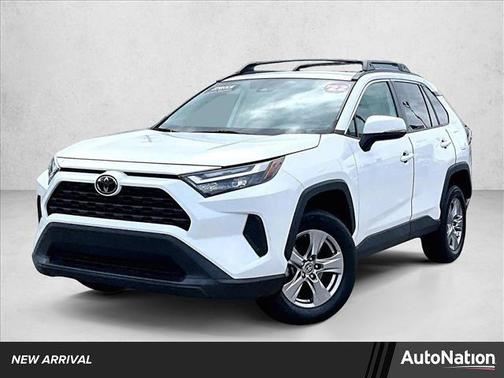 White 2022 Toyota RAV4 XLE