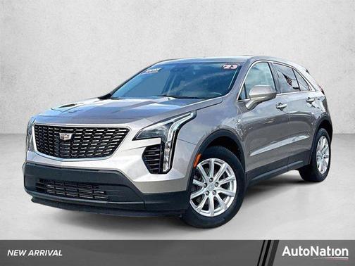 Latte Metallic 2023 Cadillac XT4 Luxury