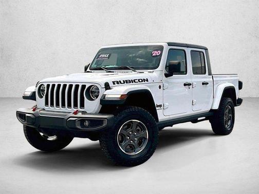 Bright White Clearcoat 2020 Jeep Gladiator Rubicon