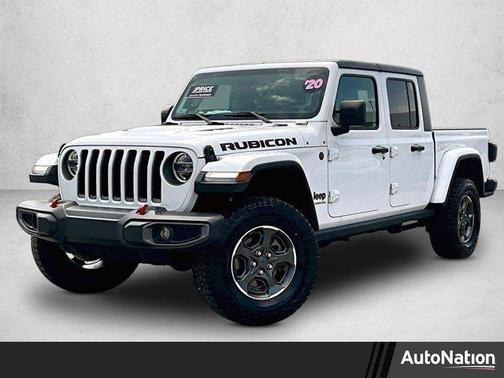 Bright White Clearcoat 2020 Jeep Gladiator Rubicon