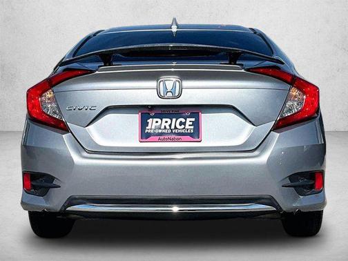 Silver 2020 Honda Civic EX-L