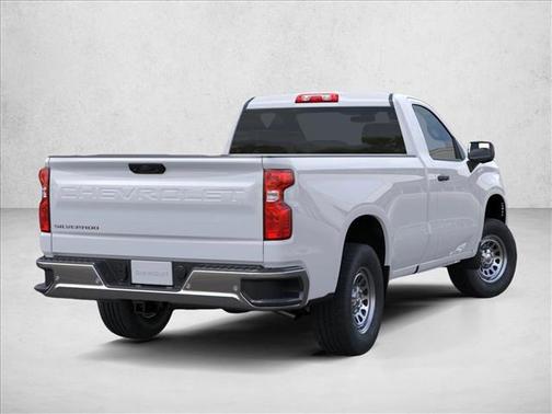 Summit White 2026 Chevrolet Silverado 1500 WT