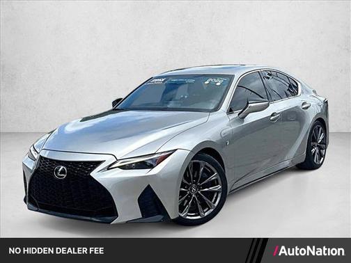 Atomic Silver 2022 Lexus IS 350 Base