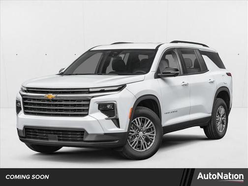 Summit White 2026 Chevrolet Traverse LT