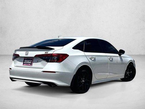 Platinum White Pearl 2024 Honda Civic Si Base