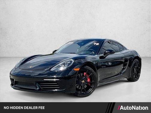 Black 2019 Porsche 718 Cayman S