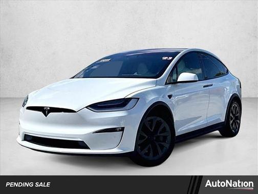 White 2023 Tesla Model X Standard Range
