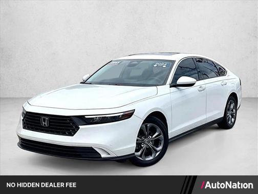 Platinum White Pearl 2024 Honda Accord EX