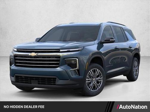 Lakeshore Blue Metallic 2026 Chevrolet Traverse LT