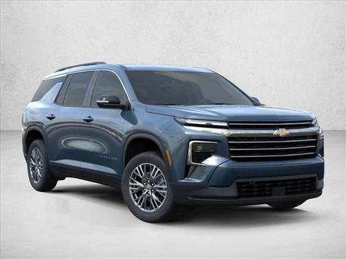 Lakeshore Blue Metallic 2026 Chevrolet Traverse LT