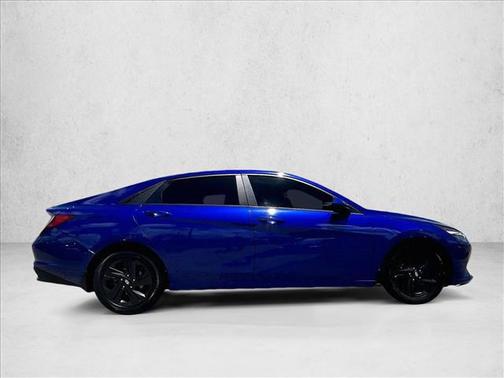 Intense Blue 2021 Hyundai ELANTRA SEL