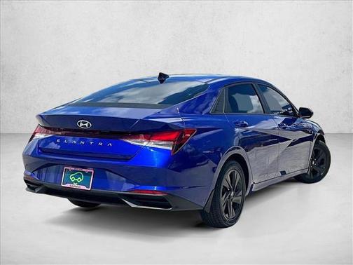 Intense Blue 2021 Hyundai ELANTRA SEL