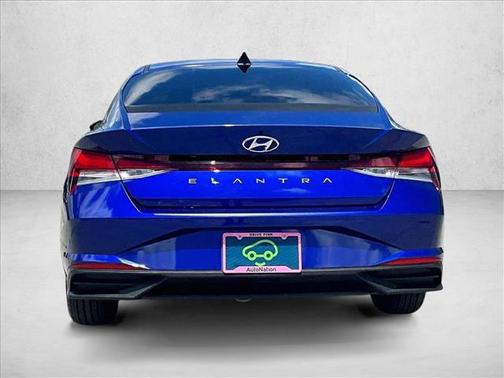 Intense Blue 2021 Hyundai ELANTRA SEL