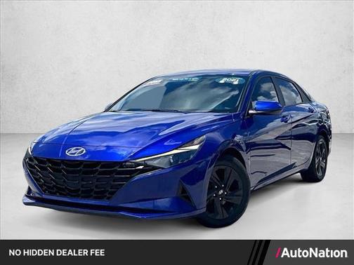 Intense Blue 2021 Hyundai ELANTRA SEL