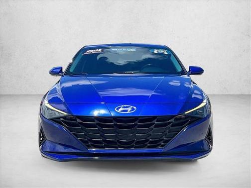 Intense Blue 2021 Hyundai ELANTRA SEL