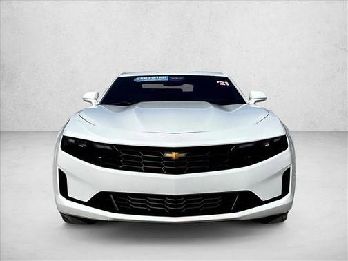 Summit White 2021 Chevrolet Camaro 1LT