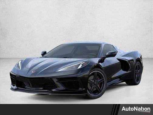 Black 2026 Chevrolet Corvette Stingray w/1LT