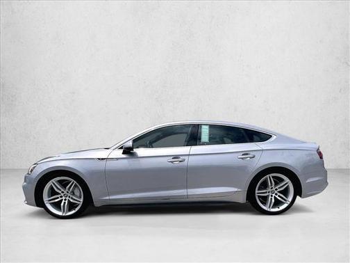 Silver/Gray 2019 Audi A5 45 Premium