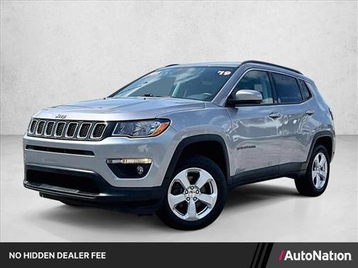Billet Silver Metallic Clearcoat 2019 Jeep Compass Latitude