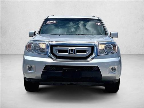 Alabaster Silver Metallic 2011 Honda Pilot EX-L