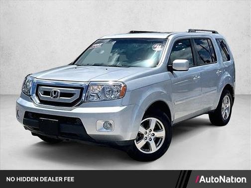 Alabaster Silver Metallic 2011 Honda Pilot EX-L