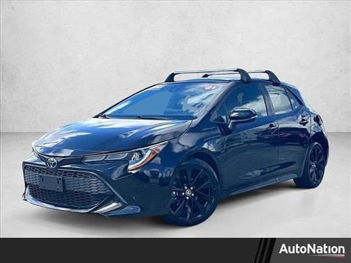 Midnight Black Metallic 2021 Toyota Corolla SE