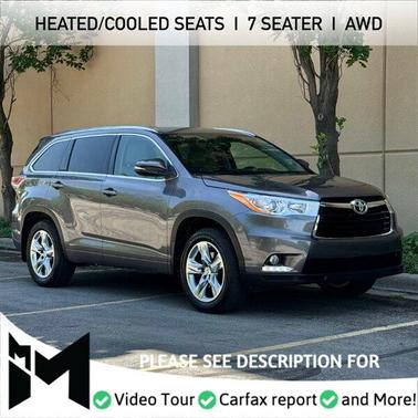 2015 Toyota Highlander Limited Platinum