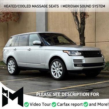 2015 Land Rover Range Rover 5.0L Supercharged