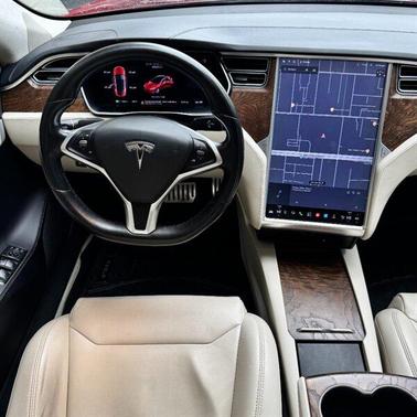 Red Multi-Coat 2017 Tesla Model S 100D