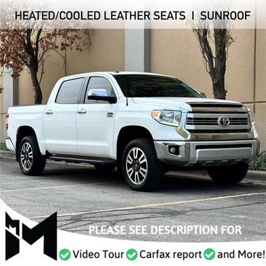 Super White 2015 Toyota Tundra 1794 Edition