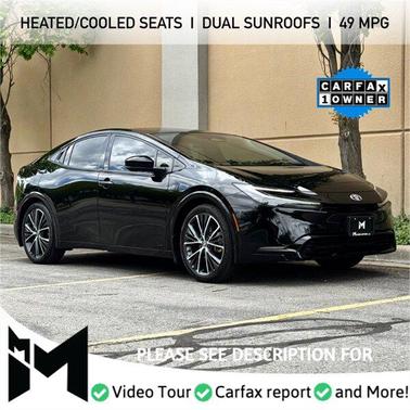 Midnight Black Metallic 2024 Toyota Prius Limited