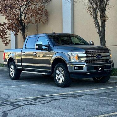 Gray 2019 Ford F-150 Lariat