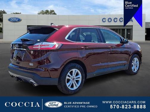 BURGUNDY VELVET MET TINT CC 2020 Ford Edge SEL