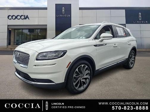 PRISTINE WHITE MET 3C 2023 Lincoln Nautilus RESERVE