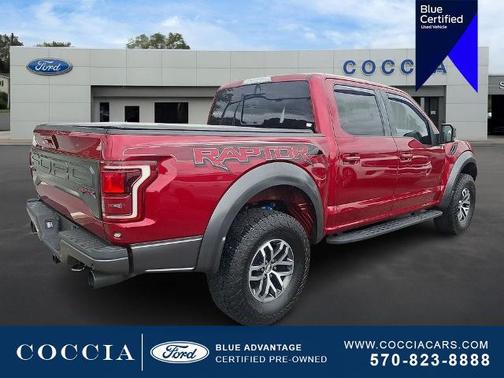 RUBY RED METALLIC TINTED CC 2017 Ford F-150 RAPTOR