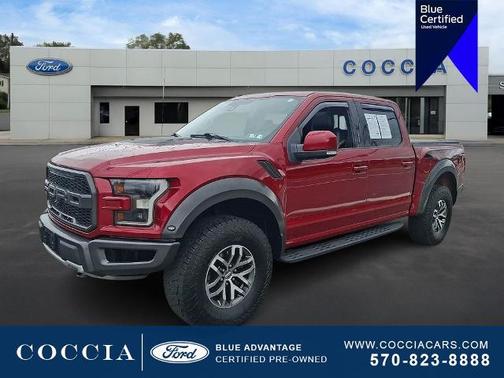 RUBY RED METALLIC TINTED CC 2017 Ford F-150 RAPTOR